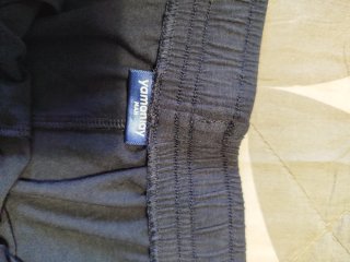 Pantaloncini leggeri con allaccio uomo blu