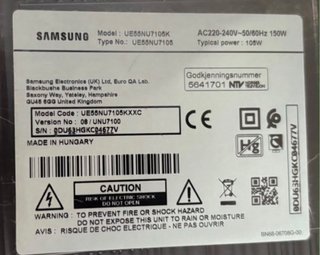 Smart TV Samsung 55 UE55NU7105K