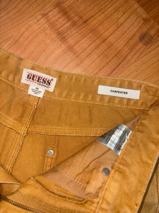 Pantalones cortos vaqueros Guess marrones