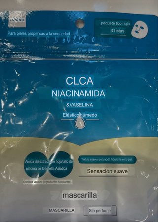 Mascarilla Facial CICA Niacinamida & Vaseline