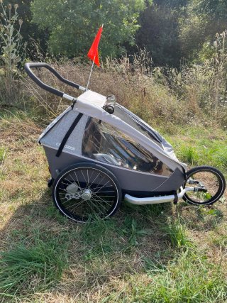 Carro Croozer Kid Keeke 2 Gris con extras