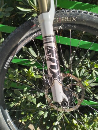 Trek Fuel EX7 2011 26" Blanca y Negra talla ML
