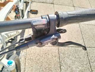 Trek Fuel EX7 2011 26" Blanca y Negra talla ML