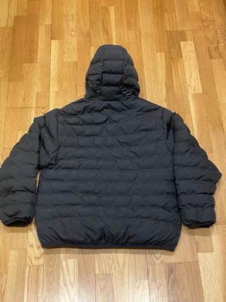 Chaqueta Puffer Nike Infantil Negra XL