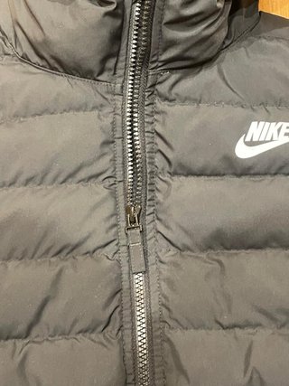 Chaqueta Puffer Nike Infantil Negra XL