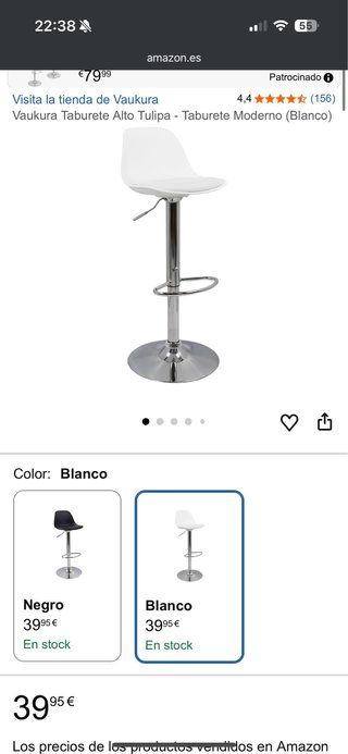 Set Mesa Alta + 3 Taburetes Regulables /tipo Tulip