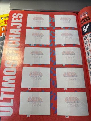 Álbum La Liga Colección Cromos 2023-24