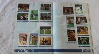 Álbum de cromos Los Deportes ¡Tu Cuerpo En Forma!