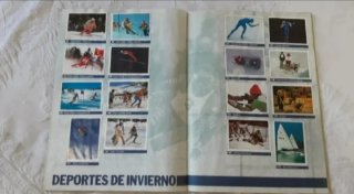 Álbum de cromos Los Deportes ¡Tu Cuerpo En Forma!