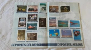 Álbum de cromos Los Deportes ¡Tu Cuerpo En Forma!