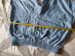 Pantaloncini in cotone estivi uomo blu