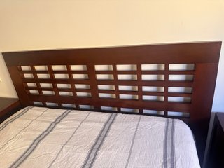 Dormitorio completo madera Teka Banak