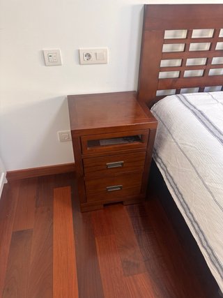 Dormitorio completo madera Teka Banak