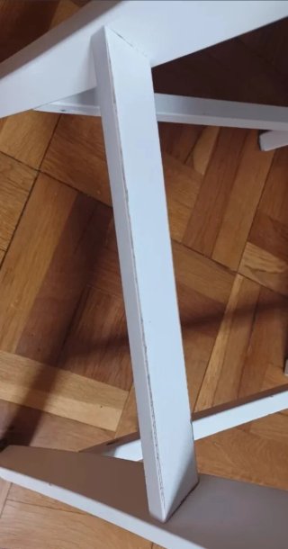 Taburete Ikea Ingolf Blanco