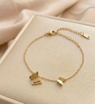 Pulsera  con mariposas