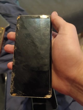 Samsung Galaxy Note 8 Marrón/Plateado