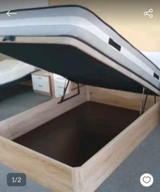 Base de cama con almacenaje