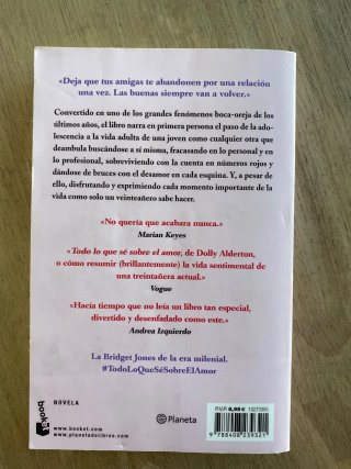Todo lo que sé sobre el amor
