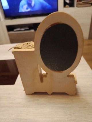 Mueble tocador miniatura hecho a mano