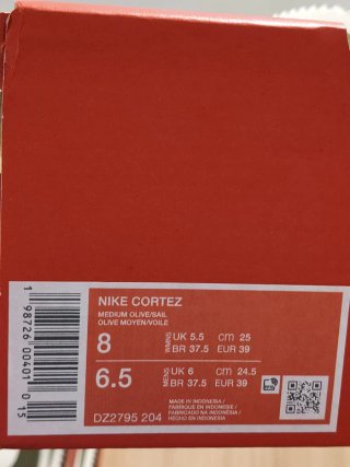 T39 Nike Cortez  Verde
