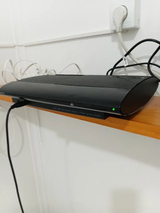 PS3 Fat e Super Slim - Preto e Azul xbox 360 PS2 F