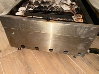 Parrilla Gas Piedra Volcánica