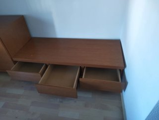 Conjunto mueble Comedor/TV Madera