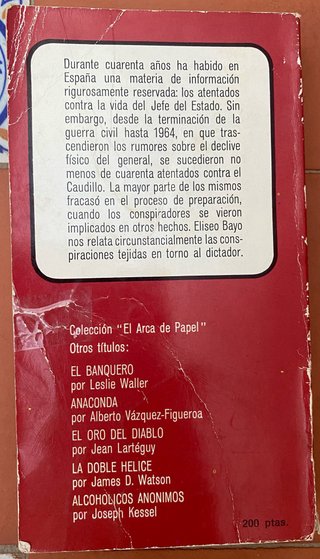 Los atentados contra Franco