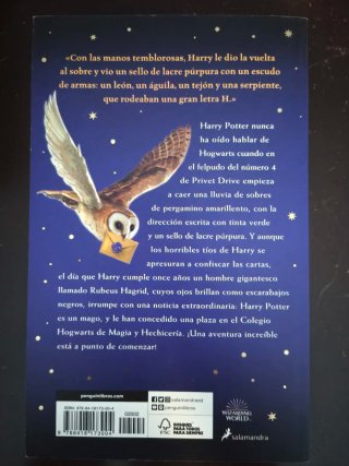 Harry Potter y la piedra filosofal