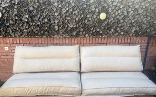 Cojines de Palets Beige (2 unidades)