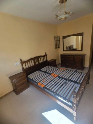 Cama doble articulada madera y metal