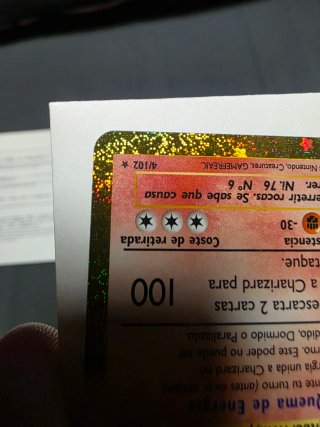 Carta Pokémon Charizard 30 Aniversario