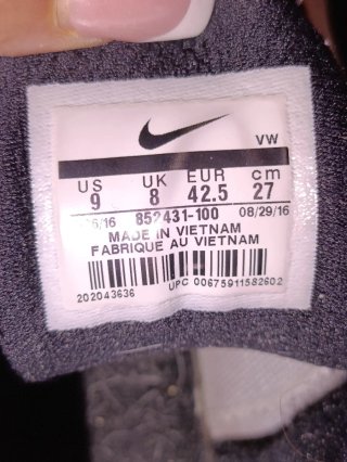 Zapatillas Nike Air Versatile Blancas
