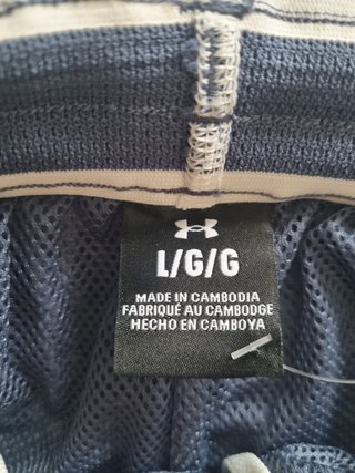 Shorts Under Armour tg. M/L Run 96 grigi - NUOVI