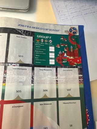 Álbum Panini Mundial Rusia 2018