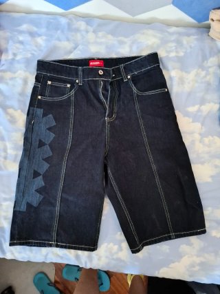 MILFSHAKES Pantalones Cortos Vaqueros Talla L