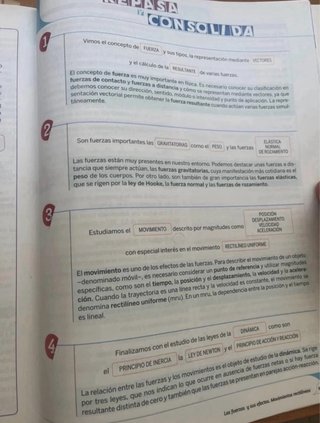 Física y química 3 ESO, Proyecto 5 etapas