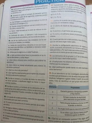 Física y química 3 ESO, Proyecto 5 etapas