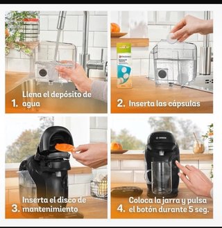 Cafetera Bosch Tassimo Negra