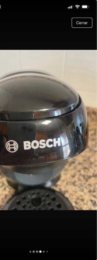 Cafetera Bosch Tassimo Negra