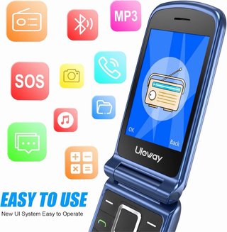 NUEVO! Teléfono móvil para mayores sin contrato