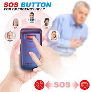 NUEVO! Teléfono móvil para mayores sin contrato