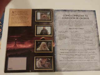 Álbum El Señor de los Anillos: El Retorno del Rey