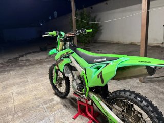 Kawasaki Motocross Verde