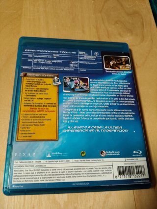 Blu-ray WALL-E Edición 2 Discos