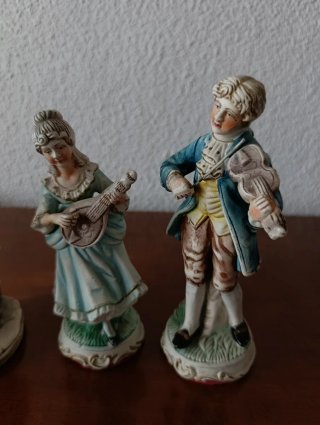 Lote figuras porcelana vintage