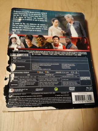 Star Wars: El Despertar de la Fuerza Blu-ray