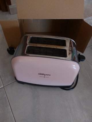Tostadora Orbegozo TVA 5510 Rosa Vintage