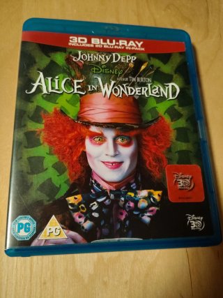 Blu-ray 3D Alicia en el País de las Maravillas
