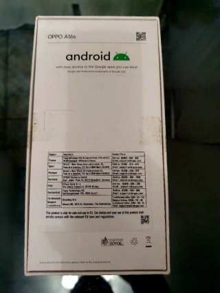 Oppo A16s 64GB Negro/Azul Nuevo